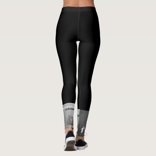 SciBabe-Logo Leggings (Achterkant)