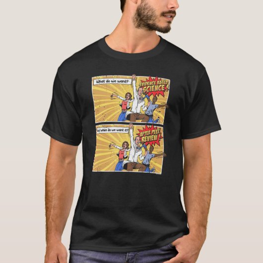 Science After Peer Review Science T-shirt (Voorkant)