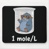 Science &amp; Technology Funny Chemistry 1 Mole L  Muismat (Voorkant)