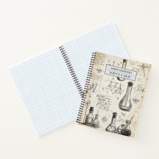 Science and Stuff custom Notitieboek (Binnen)
