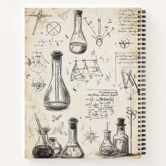 Science and Stuff custom Notitieboek (Achterkant)