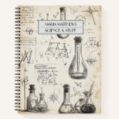 Science and Stuff custom Notitieboek (Voorkant)