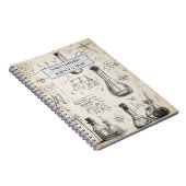 Science and Stuff op maat Spiral Photo Notitieboek (Rechterzijde)