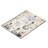 Science and Stuff op maat Spiral Photo Notitieboek (Linkerzijde)