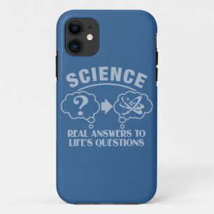 Science Answers aangepaste iPhone case