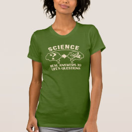Science Answers shirt - kies stijl en kleur