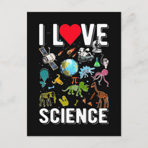 Science Astrology Wiskunde Physics Chemistry Biolo Briefkaart