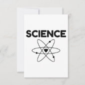 SCIENCE ATOM BEDANKKAART (Voorkant)