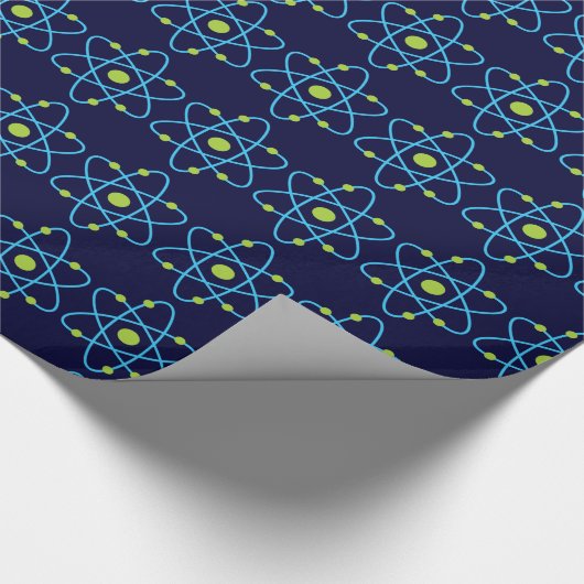 Science Atom Cadeaupapier (Hoek)