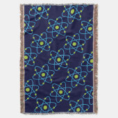 Science Atom Deken (Voorkant Verticaal)