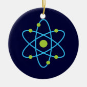 Science Atom Keramisch Ornament (Voorkant)