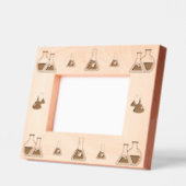 Science Beakers geëtste Afbeelding Lijst geëtste L Gegraveerde Lijstjes (Links)