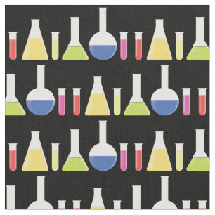 Science Beakers Laboratory Stof