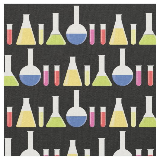 Science Beakers Laboratory Stof (Close Up)