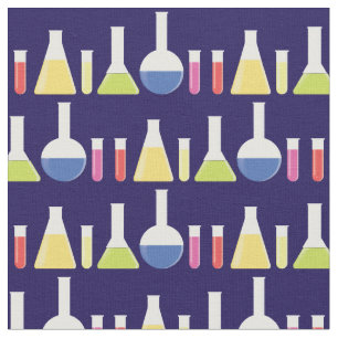 Science Beakers Laboratory Stof