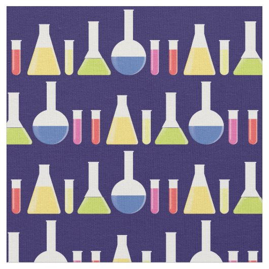 Science Beakers Laboratory Stof (Close Up)
