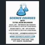 Science Beakers, Science Course Adverteren Flyer<br><div class="desc">Science Beakers, Science Course Adverteren flyers van de Visitekaartje winkel.</div>