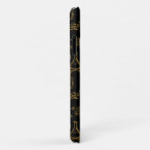 Science Biology Art Gold Pattern Monogram Case-Mate iPhone Case (Achterkant/rechts)