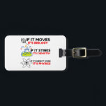 Science BIOLOGY CHEMISTRY PHYSICS Bagagelabel<br><div class="desc">Cool,  Comic,  Love,  Funny,  Coupes,  Vintage Sports,  Retro,  Cute,  Christmas,  Nerd,  humor,  Geek,  Hipster,  Science</div>