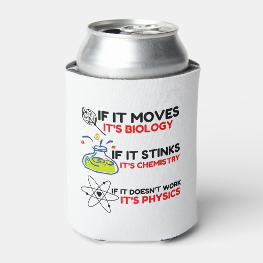 Science BIOLOGY CHEMISTRY PHYSICS Blikjeskoeler (Blikje Voorkant)