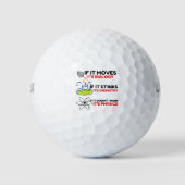 Science BIOLOGY CHEMISTRY PHYSICS Golfballen (Voorkant)