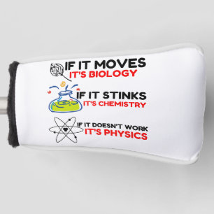 Science BIOLOGY CHEMISTRY PHYSICS Golfheadcover