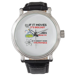 Science BIOLOGY CHEMISTRY PHYSICS Horloge