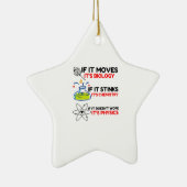 Science BIOLOGY CHEMISTRY PHYSICS Keramisch Ornament (Rechts)