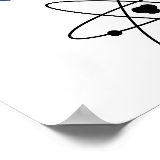 Science BIOLOGY CHEMISTRY PHYSICS Poster (Hoek)