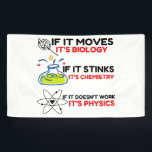 Science BIOLOGY CHEMISTRY PHYSICS Spandoek<br><div class="desc">Grappig,  cool,  geweldige,  dieren,  nerd,  geek,  ,  retro,  gezegden,  cadeauidee,  koppel,  liefde,  sport</div>