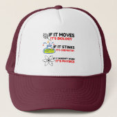 Science BIOLOGY CHEMISTRY PHYSICS Trucker Pet (Voorkant)