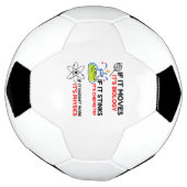 Science BIOLOGY CHEMISTRY PHYSICS Voetbal (Gedraaid)