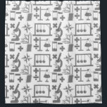 Science Biology Physics Geologie Wiskunde Patroon Douchegordijn<br><div class="desc">Een collectie wetenschappelijke items vormt dit leuke nerd-patroon. Er zijn items uit verschillende wetenschappen,  waaronder wiskunde,  biologie,  natuurkunde,  geografie,  geologie en chemie.</div>