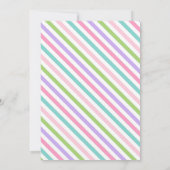 Science Birthday Invitation Science Invite Kaart (Achterkant)