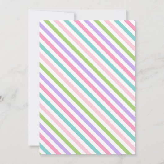 Science Birthday Invitation Science Invite Kaart (Achterkant)