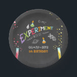 Science Birthday Paper borden Experiment Lab Boy Papieren Bordje<br><div class="desc">Een geweldige toevoeging aan je feest! Wetenschapsthema.</div>