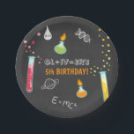 Science Birthday Paper borden Experiment Lab Boy Papieren Bordje<br><div class="desc">Een geweldige toevoeging aan je feest! Wetenschapsthema.</div>