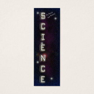 Science Bladwijzer Mini Visitekaartjes