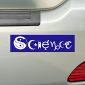 Science Bumpersticker (Op auto)