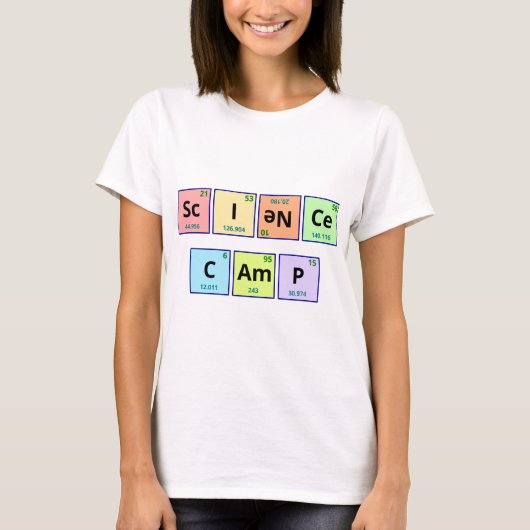Science Camp T-shirt (Voorkant)