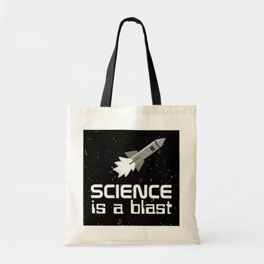 Science Canvas tas Rocket Science is een laatste m (Voorkant)