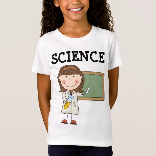 Science Cartoon T-Shirt (Voorkant)
