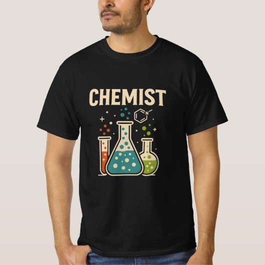 Science Chemist T-shirt (Voorkant)