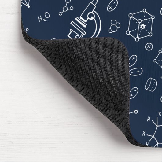 Science / Chemistry Doodle Patroon Muismat (Hoek)