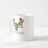 Science Chemistry Heavy Metals Nerd Geek Koffiemok (Voorkant links)