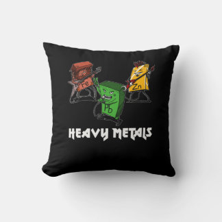 Science Chemistry Heavy Metals Nerd Geek Kussen