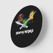 Science Chemistry Heavy Metals Nerd Geek Ronde Klok (Hoek)