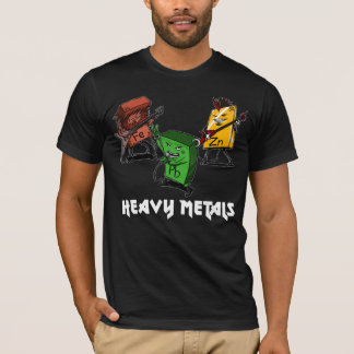 Science Chemistry Heavy Metals Nerd Geek T-shirt