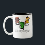 Science Chemistry Heavy Metals Nerd Geek Tweekleurige Koffiemok<br><div class="desc">Science Chemistry Heavy Metals Nerd Geek design for chemistry lovers.</div>