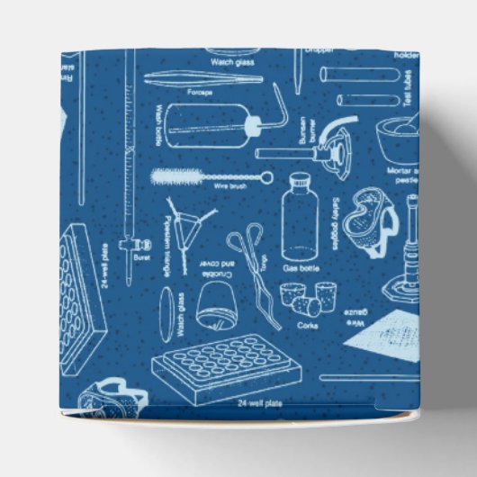 Science Chemistry Lab Bedankdoosjes (Bovenkant)